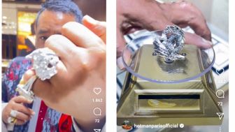 Heboh! Hotman Paris Pamer Cincin Berlian Bermotif Buaya Darat, Warganet: Harganya Bisa Beli Satu Kecamatan