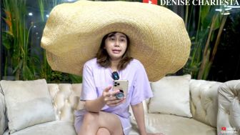 Viral Foto Syur di Kolam Renang, Denise Chariesta Tantang Buzer Buka Editan, Jamin Tak Lapor UU ITE