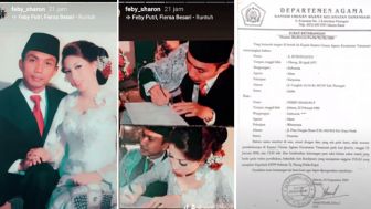 KUA Taman Sari Akui Buku Nikah Feby Sharon dengan A. Rusdiyanto, TTL Sama dengan AKBP Aris Rusdiyanto