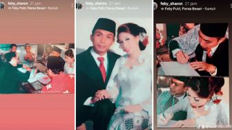 Akhirnya, Pihak AKBP Aris Rusdiyanto Mengakui Foto Pernikahan dengan Feby Sharon, Tapi