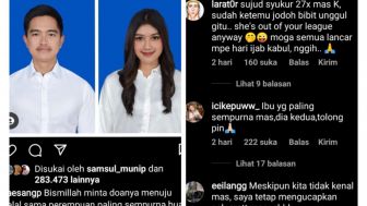 Kaesang Pangarep dan Erina Gudono Unggah Foto Nikah, Netizen: Sujud Syukur 27 Kali Mas Kaesang Ketemu Jodoh Bibit Unggul