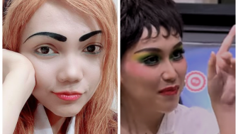 Parah! Ayu Ting Ting Dituding Plagiat Gaya Rina Nose saat Melawak