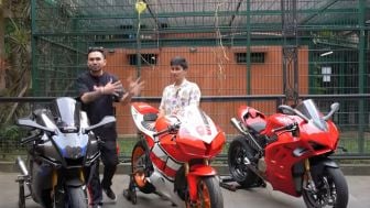 Sultan Mah Bebas! Alshad Ahmad Beli Motor Rp 600 Juta hanya Untuk Foto Doang