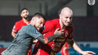 Cetak Gol Kembali, Striker Persija Michael Krmenci Ucapkan Terima Kasih ke Jakmania