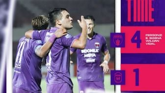 Persita Tangerang Putus Tren Buruk, Tumbangkan RANS Nusantara FC 4-1