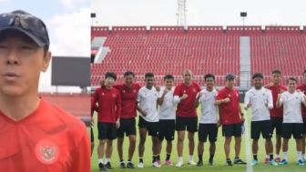 Jelang Timnas Indonesia Vs Kamboja Pada Piala AFF 2022 di GBK, Shin Tae-yong Berharap Agar Suporter Diberi Izin Oleh Kepolisian