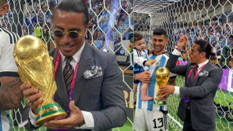 FIFA Jadi Sorotan usai Koki Salt Bae Ikutan Angkat Trofi Piala Dunia bareng Timnas Argentina, Mengapa?