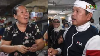 Lho, Kang Dedi Mulyadi Dinobatkan Jadi Ketua PDI saat Kunjungan di Pasar Badung Denpasar, Bali