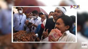 Dedi Mulyadi Bandingkan Harga Daging di Bali dan Karawang, Tanpa Disangka Banyak Pedagang Mengenalnya