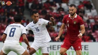 Spasojevic Turun Tanpa Gol, Kartu Kuning untuk Debut Jordi Amat, Indonesia Taklukkan Kamboja 2-1