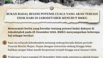 BMKG Sebut Bukan Badai yang Akan Terjadi di DKI Jakarta Hari Ini, Begini Kemungkinan Kondisi Timnas Indonesia Bermain di GBK