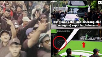 Sangat Memalukan! Suporter Indonesia Serang Bus Timnas Thailand di GBK, Staf Pelatih Thailand Pertanyakan Keamanan Indonesia