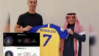 Cristiano Ronaldo Main di Klub Arab, Kini Muncul Ide Bisnis Travel Umrah, Ini Kata Tokoh Agama Salim A Fillah