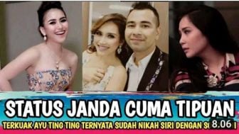 Ayu Ting Ting Dikabarkan telah Menikah Siri, Muncul Wajah Raffi Ahmad dan Ivan Gunawan? Cek Faktanya