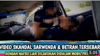 Viral Video Skandal Sarwendah dan Betrand Peto di Mobil Pribadi Tersebar, Cek Faktanya