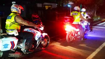 Marak Aksi Balap Liar dan Kejahatan Jalanan, Polsek Kuta Gencar Lakukan Patroli Subuh