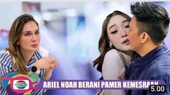 Ciyeee... Ariel Noah Pamer Kemesraan dengan Pacar Barunya di Depan Luna Maya, Cek Faktanya!