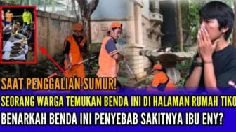 Viral Ditemukan Benda Aneh Dibungkus Kain Putih di Halaman Rumah Tiko, Saat Dibuka Ternyata? Cek Faktanya