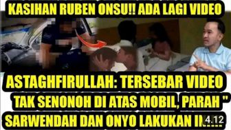 Astaghfirullah! Kasihan Ruben Onsu, Muncul Video tak Senonoh Sarwendah dan Betrand Peto di Mobil, Cek Faktanya!