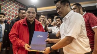 Erick Thohir Tebar Janji jika Terpilih jadi Ketum PSSI, Gunakan VAR atau Asisten Wasit Video