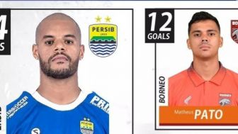 Head to Head: David dan Silva - Matheus Pato, Borneo FC Siapkan Antisipasi Serangan Persib Bandung