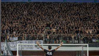Spanduk Provokatif Saat Kontra Arema FC? PSS Sleman Bisa Senasib dengan Persib Bandung