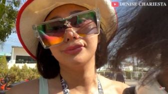 Cari Hidden Gems di Thailand, Denise Chariesta Bagikan Momen Kocak Topi JK Terbang, Netizen: Indah pada Waktunya...