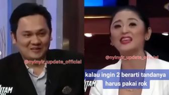 Farhat Abbas Dituding Dewi Perssik Suka Janda, Netizen: Apa Ditolak Bunda Corla Makanya Panas?