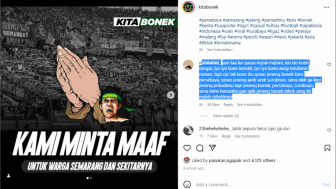 Malu! Bonek Minta Maaf Akibat Ulah Oknum Suporter Persebaya di Kandang PSIS Semarang