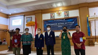 Keluarga Mahasiswa Sejarah FIB Udayana Bali Buka "Kunjungan Situs Sejarah 2023"