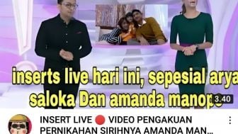 Cek Fakta: Viral Video Pengakuan Pernikahan Siri Amanda Manopo dengan Arya Saloka, Benarkah? Netizen Justru Geram