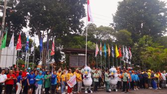 Rayakan Hari Valentine, KPU Bali Ajak Partai Politik Rajut Persaudaraan dan Tegakkan Pemilu Damai