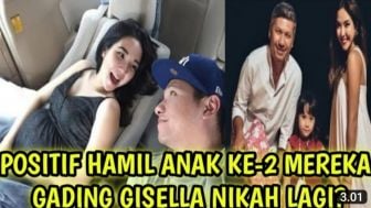 CEK FAKTA: Positif Hamil Anak ke-2, Gisella Anastasia dan Gading Marten Nikah Lagi?