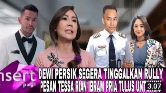 Cek Fakta: Gegara Pesan Tessa Kaunang, Dewi Perssik Tinggalkan Pilot Rully lalu Pilih Rian Ibram, Benarkah?