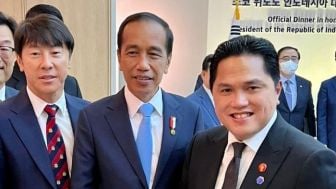 Tuntutan Presiden ke Ketum PSSI Erick Thohir, Jokowi: Timnas Indonesia Nomor 1 ASEAN