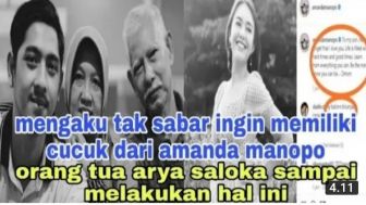 CEK FAKTA: Pengakuan Orang Tua Arya Saloka Ingin Segera Memiliki Cucu dari Amanda Manopo, Benarkah?
