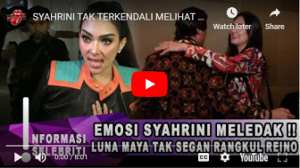 CEK FAKTA: Syahrini Tak Terkendali Melihat Reino Barack Dirangkul Luna Maya, Benarkah?