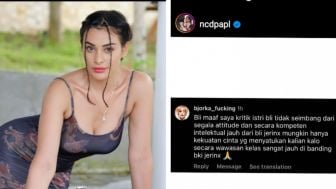 Nora Alexandra Istri Jerinx SID Dikritik Pedas Akun Hacker Bjorka, Sebut: Tidak Seimbang Attitude dan Intelektual