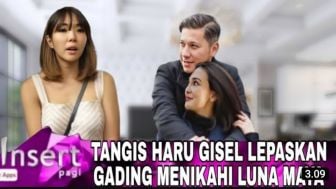 CEK FAKTA: Tangisan Haru Gisella Anastasia Lepaskan Gading Marten untuk Menikahi Luna Maya?