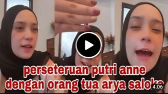 Cek Fakta: Putri Anne Berseteru dengan Orang Tua Arya Saloka?
