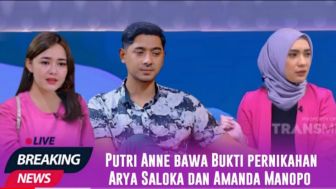 CEK FAKTA: Viral! Putri Anne Bongkar Bukti Pernikahan Siri Arya Saloka dan Amanda Manopo