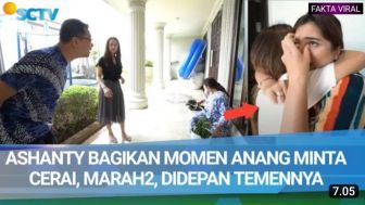 CEK FAKTA: Ashanty Bagikan Detik-detik Anang Hermansyah Minta Cerai di Depan Teman?