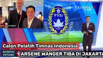 CEK FAKTA: Calon Pelatih Timnas Indonesia Arsene Wenger Tiba di Jakarta, Benarkah?
