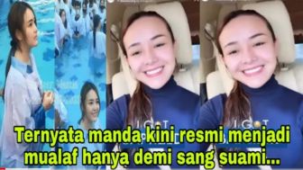 CEK FAKTA: Amanda Manopo Putuskan Jadi Mualaf Demi Jadi Istri Masa Depan Arya Saloka