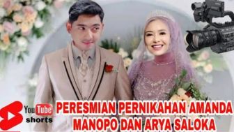 CEK FAKTA: 1 Jam yang Lalu! Peresmian Pernikahan Amanda Manopo dan Arya Saloka, Benarkah?