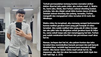 Jerome Polin Minta Maaf Usai Blunder Pakai Atribut Dokter, Warganet Sengit: Belajar Sosiologi Kak Jangan Matematika Mulu