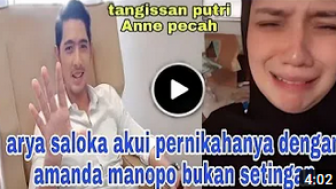Cek Fakta: Detik-detik Tangisan Putri Anne Pecah, Arya Saloka Blak-blakan Akui Pernikahan Siri dengan Amanda Manopo, Benarkah?