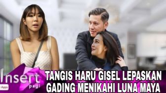 CEK FAKTA: Gisel Nangis Haru saat Relakan Gading Marten Nikahi Luna Maya, Benarkah?