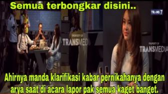 CEK FAKTA: Terbongkar, Amanda Manopo Klarifikasi Tentang Pernikahannya di Acara Lapor Pak, Ternyata Semua Kaget!