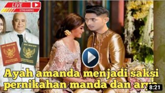 CEK FAKTA: Ayah Amanda Manopo Jadi Saksi Pernikahan Putrinya dengan Arya Saloka, Benarkah?